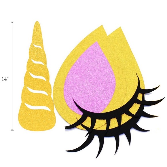 Unicorn paper wall decal - Picture 2 of 4